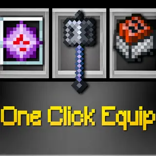 One Click PvP Kit Equip | Mace Elytra, Crystal, Cart kits