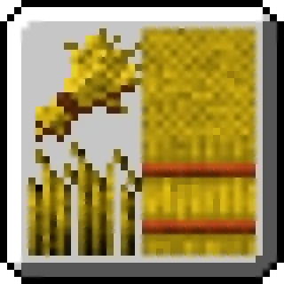 Vader's Golden Programmer Art Wheat Pack — Vanilla Programmer Art Hay Bale & Wheat Replacement