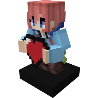 Totem of undying but its  Miku nakano