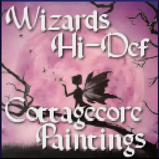 Wizards Hi-Def Cottagecore paintings