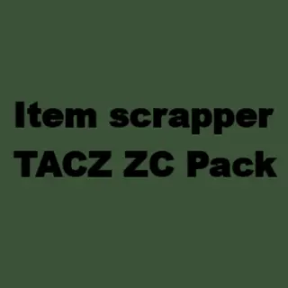 Item Scrapper Pack - TACZ ZC