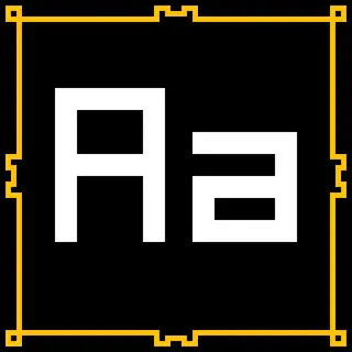 Blocky Font (MC Deluxe)