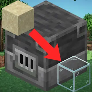 Smelting Sand in a Blast Furnace [Fabric/Forge/NeoForge]