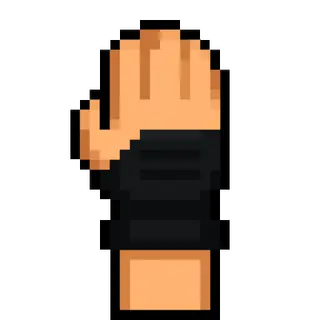 Cursor Black mittens