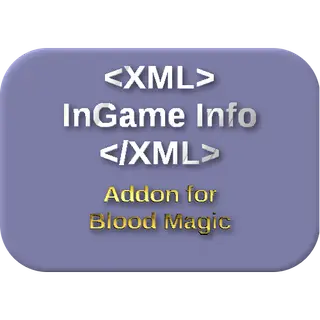 InGame Info XML Addon - Blood Magic