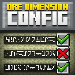 Ore Dimension Configuration