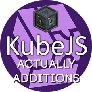 KubeJS Actually Additions