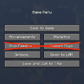 Game Menu Remove GFARB