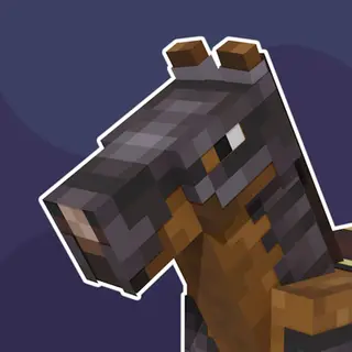 Simple Netherite Horse Armor