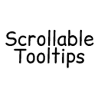 Great Scrollable Tooltips