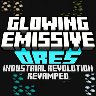 Glowing Emissive Ores - Industrial Revolution Revamped