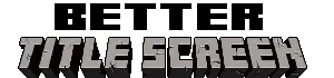 Better Title Screen