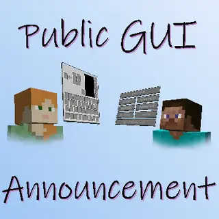 Public Gui Announcement