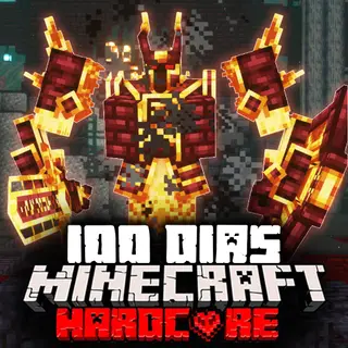 I survived 100 days in The Custom Nether