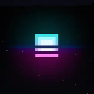 Retrowave sun and moon