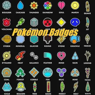 Pokemon Badges