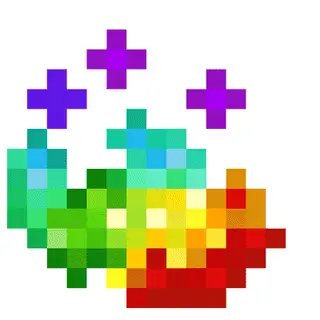 Kawaii World rainbow items