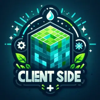 Client Side + | performance boosts + visual upgrades + quality of life changes