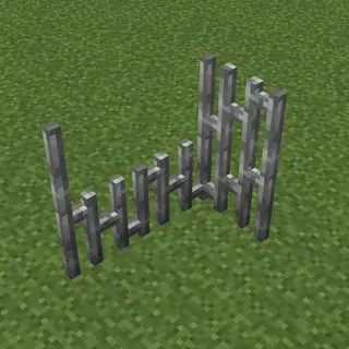 Three Dimensional Iron Bars