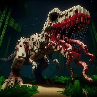 Dinos vs Parasites 100 Days