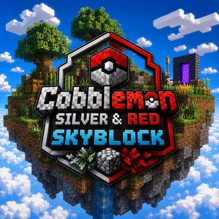 Cobblemon Silver & Red - Sky Block