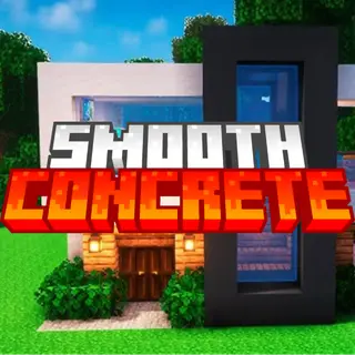 Smooth Concrete and Glass