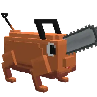 Totem of undying but its pochita From ChainsawMan