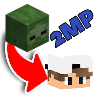 Mob head to Player head