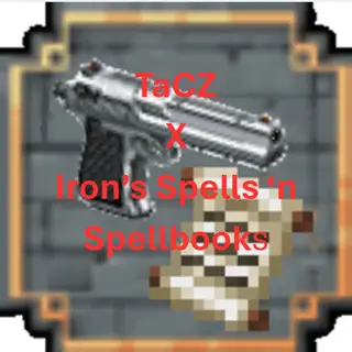 The TaCZ x Iron's Spells 'n Spellbooks Crossoverpack