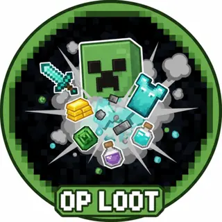 Creeper Drops OP Loot