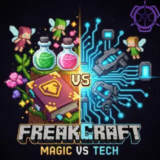 FreakCraft Magic Vs Tech SCP Edition