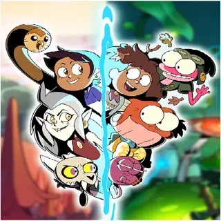 The Owl House and Amphibia: Wild Magic