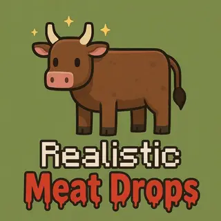 Realistic Meat Drops