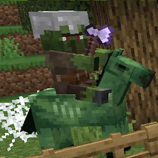 Zombie Horses From Abandoned Villages (Datapack)
