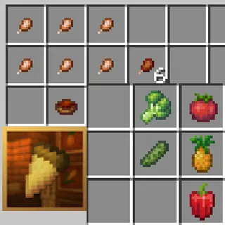Missing PizzaCraft Recipes