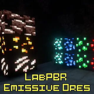 LabPBR Emissive Ores [No Optifine required]