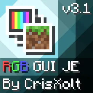 Animated RGB GUI JE (Animatica/OptiFine)