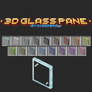 Glass pane 3D