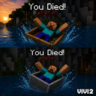 Water Fall Damage (Boats & Minecarts) - VIVI2