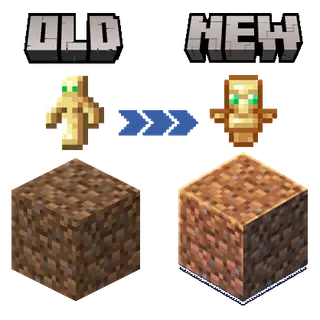 Texture Pack Of MC 1.14 - 1.21.x For Previous Versions