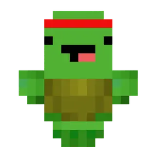Red Ninja Turtle Totem