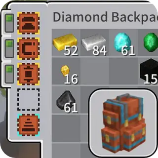 Better GUI For Sophisticated Backpacks