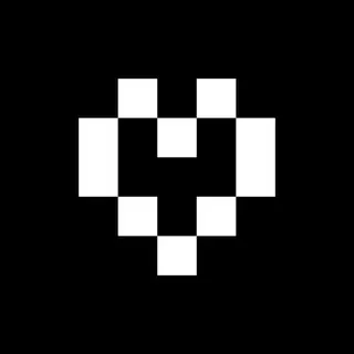 Cute heart crosshair