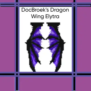 DocBroek's Dragon Purple Wing Elytra