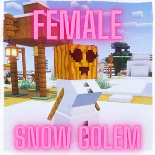 Female Snow Golem