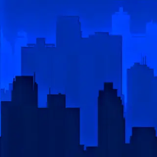 Blue background in main menu