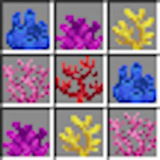 Craftable Corals