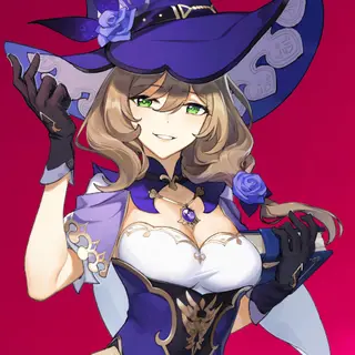 Genshin impact waifu sky overlay