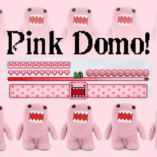 Luvstar’s Pink Domo-Kun Hotbar