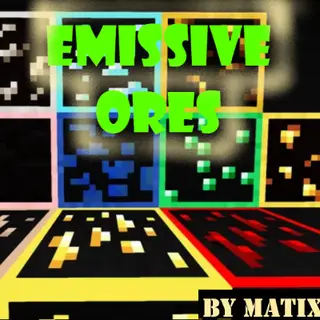Emissive Ores (Outline + Glow)